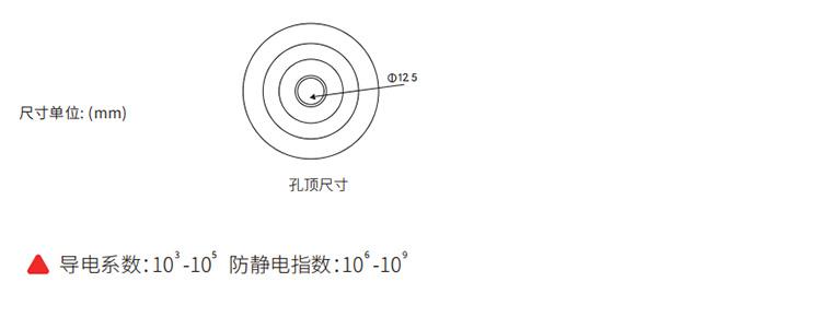 灰色防靜電TPR