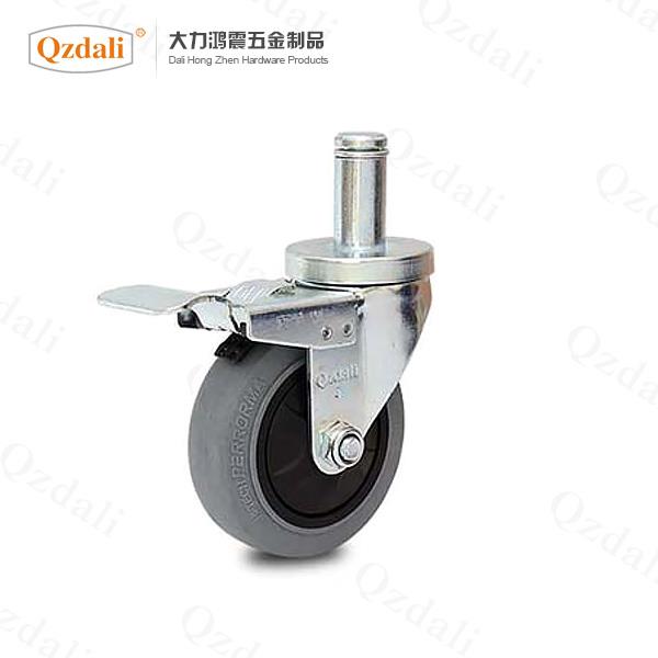 防靜電防塵款插桿剎車腳輪